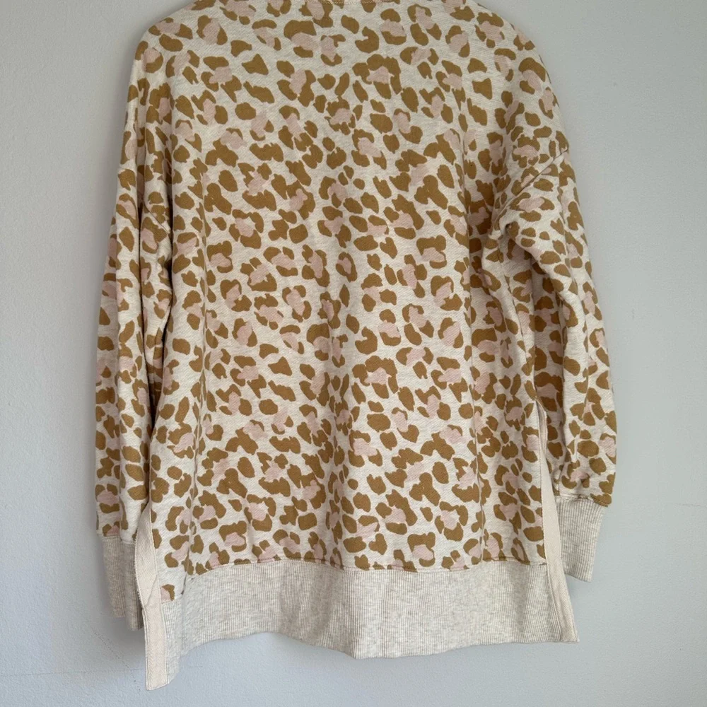 Aerie Leopard Print Sweater - Picture 2 of 4